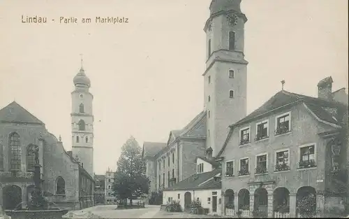 Lindau i.B. Partie am Marktplatz ngl 134.982