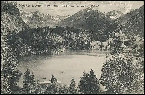 Oberstdorf Freibergsee von Norden feldpgl1915 137.155