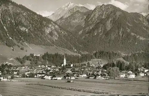 Oberstdorf Panorama Höfats Riffenkopf gl1956 135.285