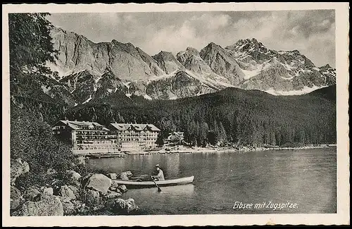 Eibsee mit Zugspitze ngl 137.195