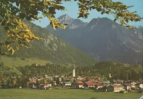 Oberstdorf i.A. Panorama mit Höfats ngl 135.445