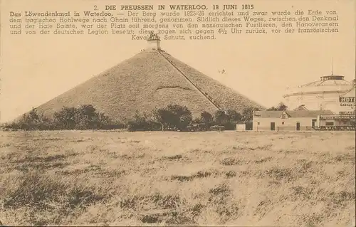 Waterloo - Löwendenkmal ngl 135.550