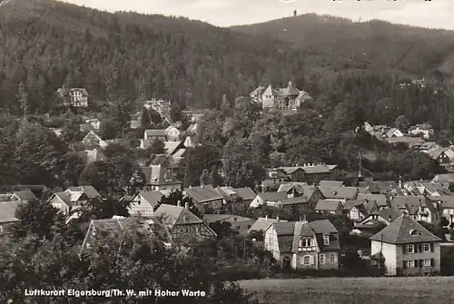 Elgersburg/Th.Wald mit Hoher Warte gl1960 C4275