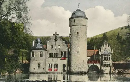 Wasserschloss Mespelbrunn im Spessart gl1958 135.923