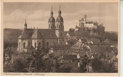 Gössweinstein Fränk.Schweiz mit Kirche und Burg ngl C5901