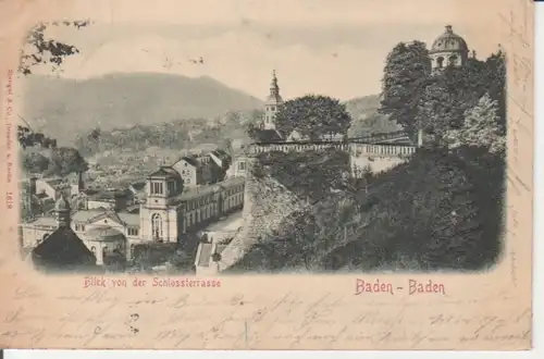 Baden-Baden Blick v.d. Schlossterrasse gl1899 206.548