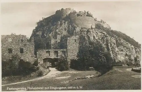 Festungsruine Hohentwiel Leporello ngl 135.986