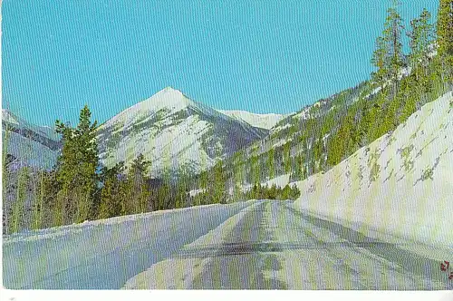 Highway 40 Colorado Berthoud Pass in winter ngl C5996