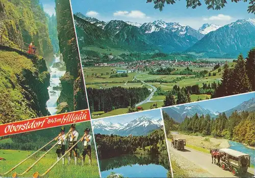 Oberstdorf Panorama und Umgebung ngl 135.398