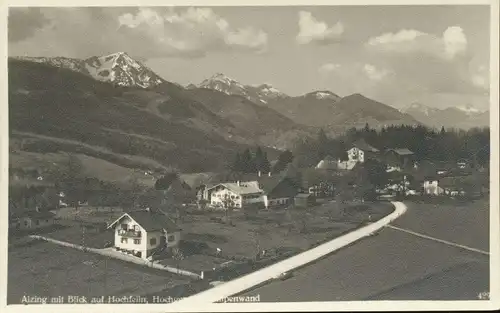 Siegsdorf-Alzing mit Blick auf Hochfelln gl195? 135.409