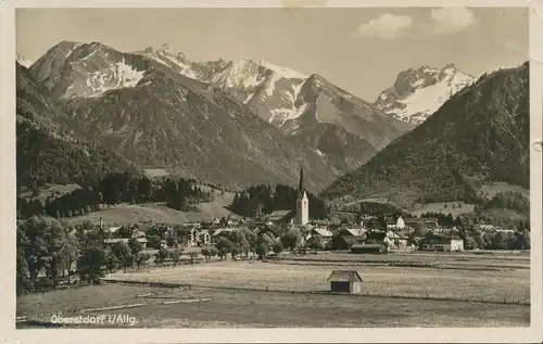 Oberstdorf Panorama glca.1940 135.276