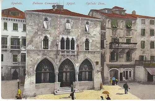 Spalato Palazzo Comunale gl~1910? C3236
