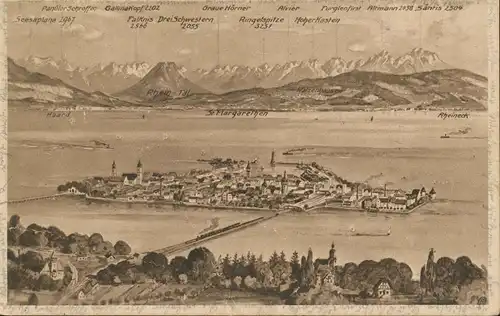 Lindau i.B. Panorama ngl 134.925