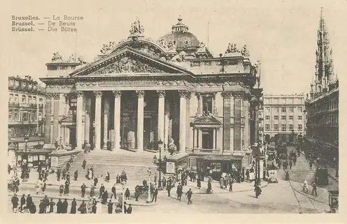 Bruxelles La Bourse ngl 136.536