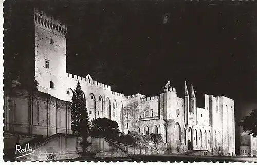 Avignon (Vaucluse) Le Palais des Papes ngl C3023