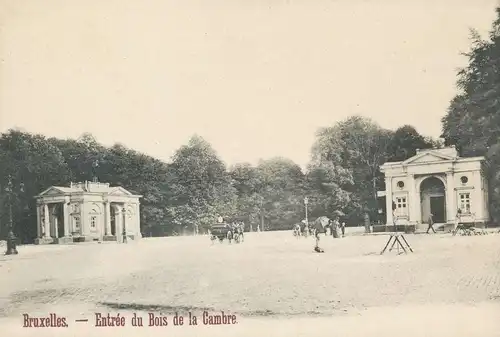 Bruxelles Entrée du Bois de la Cambre ngl 136.471