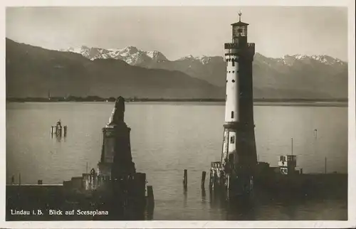 Lindau i.B. Blick auf Scesaplana gl1931 135.040