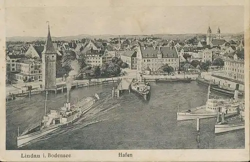 Lindau i.B. Hafen gl1917 134.978