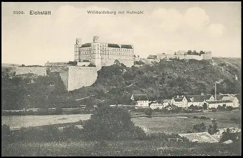 Eichstätt Willibaldsburg mit Hofmühl ngl 138.197