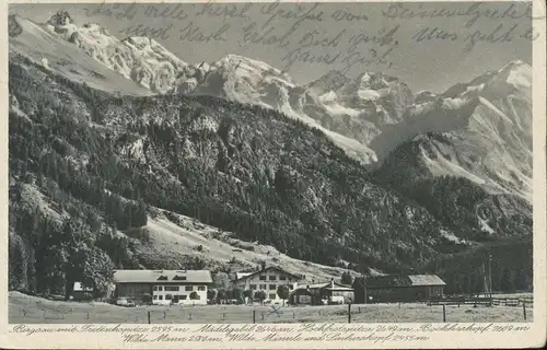 Birgsau bei Oberstdorf im Allgäu gl1935 135.475