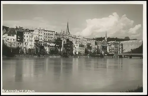 Wasserburg am Inn Blick zur Stadt ngl 138.247