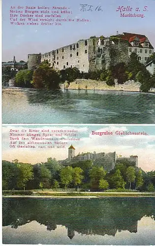 Halle/Saale Moritzburg Ruine Giebichenstein ngl C3295