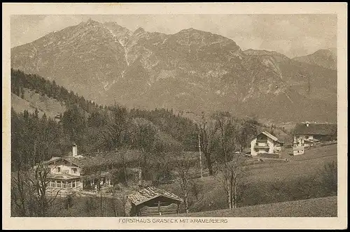 Forsthaus Graseck mit Kramerberg ngl 138.277