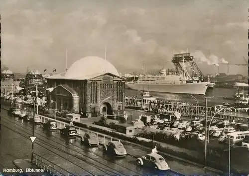 Hamburg - Partie am Elbtunnel ngl 135.726