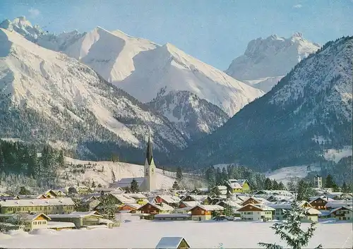 Oberstdorf im Allgäu Winterpanorama gl1985 135.425