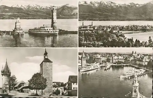 Lindau i.B. Teilansichten gl1966 135.045