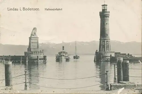 Lindau i.B. Hafeneinfahrt ngl 134.964