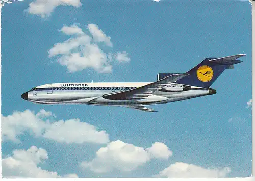 Lufthansa fliegt Boeing 727 ... gl1977 C6408