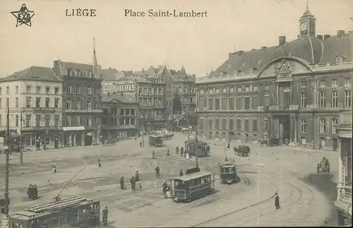 Liège - Place Saint Lambert ngl 135.595