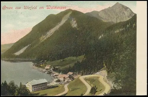 Urfeld am Walchensee Panorama gl1906 138.388