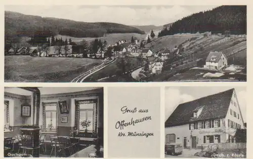 Offenhausen Gasthaus z. Rößle Panorama ngl 206.178