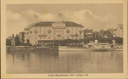 Lindau i.B. Hotel Bayerischer Hof ngl 135.168