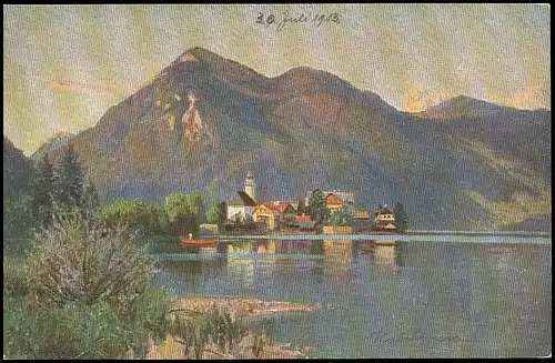 Dorf Walchensee Panorama ngl 138.392