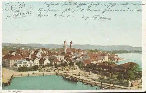 Lindau i.B. Panorama gl1897 135.138