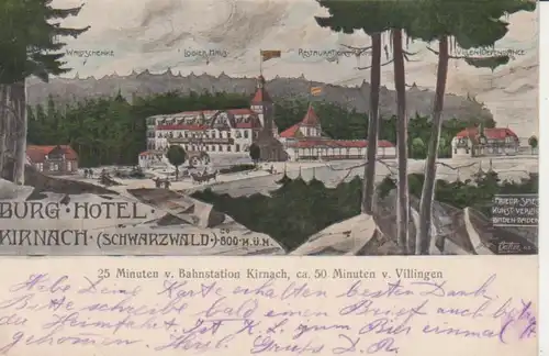 Kirnach Burg-Hotel gl1907 206.818