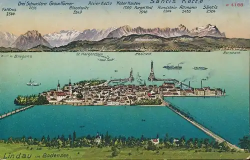 Lindau i.B. Panorama ngl 135.031