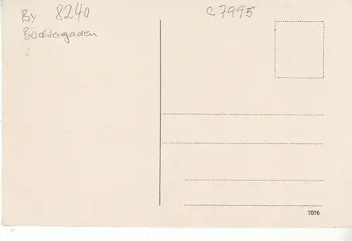 Gern mit Untersberg b.Berchtesgaden ngl C7995