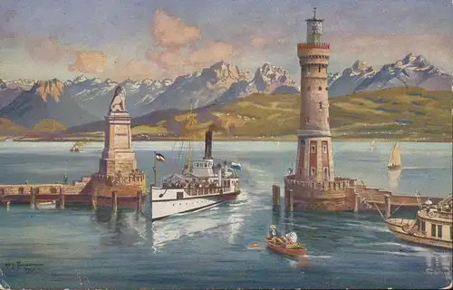 Lindau (Bodensee) Hafeneinfahrt ngl 135.122