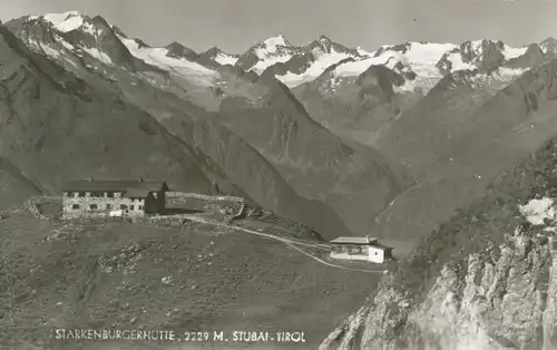 Berghütte: Starkenburgerhütte Stubai Tirol gl1964 104.625