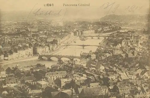 Liège - Panorama Général feldpgl1914 135.603