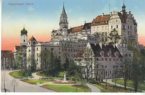 Sigmaringen Das Schloß ngl C3696