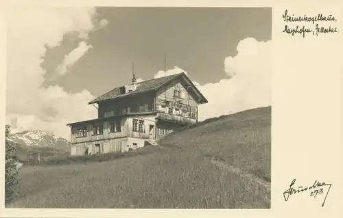 Berghütte: Steinerkogelhaus Mayrhofen Zillertal ngl 104.635