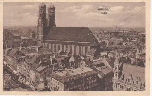 München - Total mit Frauenkirche gl1917 216.421