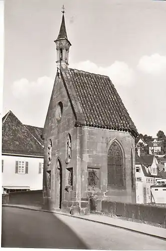 Calw Schwarzwald Nikolauskapelle gl1961 C3093