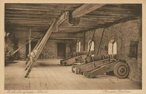 Marksburg in Braubach a.Rh. Batterie ngl 135.881