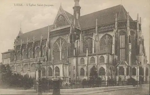 Liège - L'Église Saint Jacques gl1922 135.587